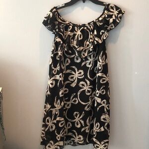 𝅺JANETTE John 3:16 small ruffled mini dress size S
